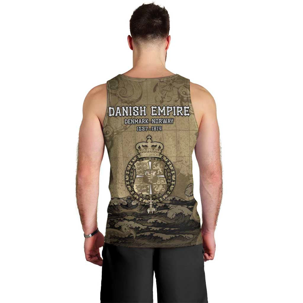 Danish Empire Men Tank Top Denmark Norway Union And Kraken - Wonder Print Shop