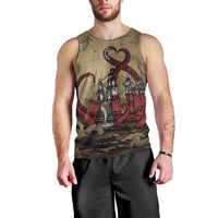 Danish Empire Men Tank Top Denmark Norway Union And Kraken - Wonder Print Shop