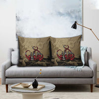 Danish Empire Pillow Cover Denmark Norway Union And Kraken - Wonder Print Shop