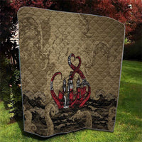Danish Empire Quilt Denmark Norway Union And Kraken - Wonder Print Shop