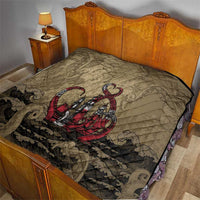 Danish Empire Quilt Denmark Norway Union And Kraken - Wonder Print Shop
