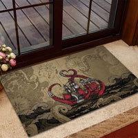 Danish Empire Rubber Doormat Denmark Norway Union And Kraken - Wonder Print Shop