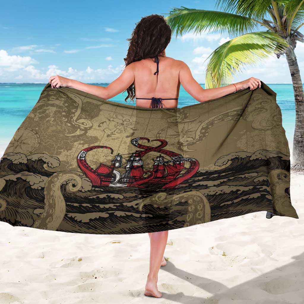 Danish Empire Sarong Denmark Norway Union And Kraken - Wonder Print Shop