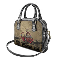 Danish Empire Shoulder Handbag Denmark Norway Union And Kraken - Wonder Print Shop