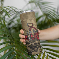 Danish Empire Skinny Tumbler Denmark Norway Union And Kraken - Wonder Print Shop