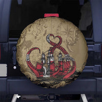 Danish Empire Spare Tire Cover Denmark Norway Union And Kraken - Wonder Print Shop