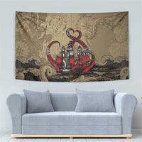 Danish Empire Tapestry Denmark Norway Union And Kraken - Wonder Print Shop