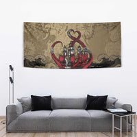 Danish Empire Tapestry Denmark Norway Union And Kraken - Wonder Print Shop