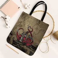 Danish Empire Tote Bag Denmark Norway Union And Kraken - Wonder Print Shop