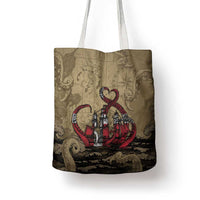 Danish Empire Tote Bag Denmark Norway Union And Kraken - Wonder Print Shop