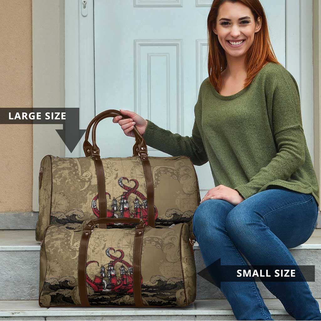Danish Empire Travel Bag Denmark Norway Union And Kraken - Wonder Print Shop
