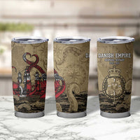 Danish Empire Tumbler Cup Denmark Norway Union And Kraken - Wonder Print Shop