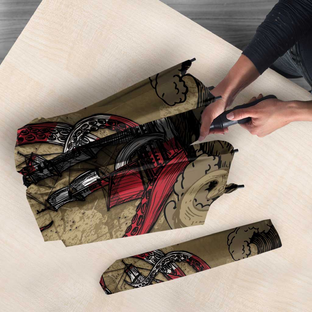 Danish Empire Umbrella Denmark Norway Union And Kraken - Wonder Print Shop