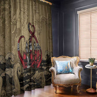 Danish Empire Window Curtain Denmark Norway Union And Kraken - Wonder Print Shop