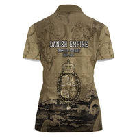 Danish Empire Women Polo Shirt Denmark Norway Union And Kraken - Wonder Print Shop