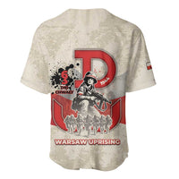Polish Warsaw Uprising Baseball Jersey 63 Days Of Glory
