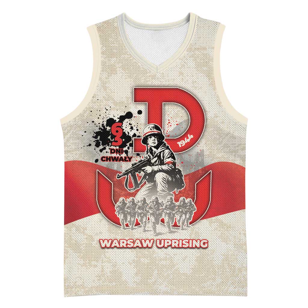 Polish Warsaw Uprising Basketball Jersey 63 Days Of Glory