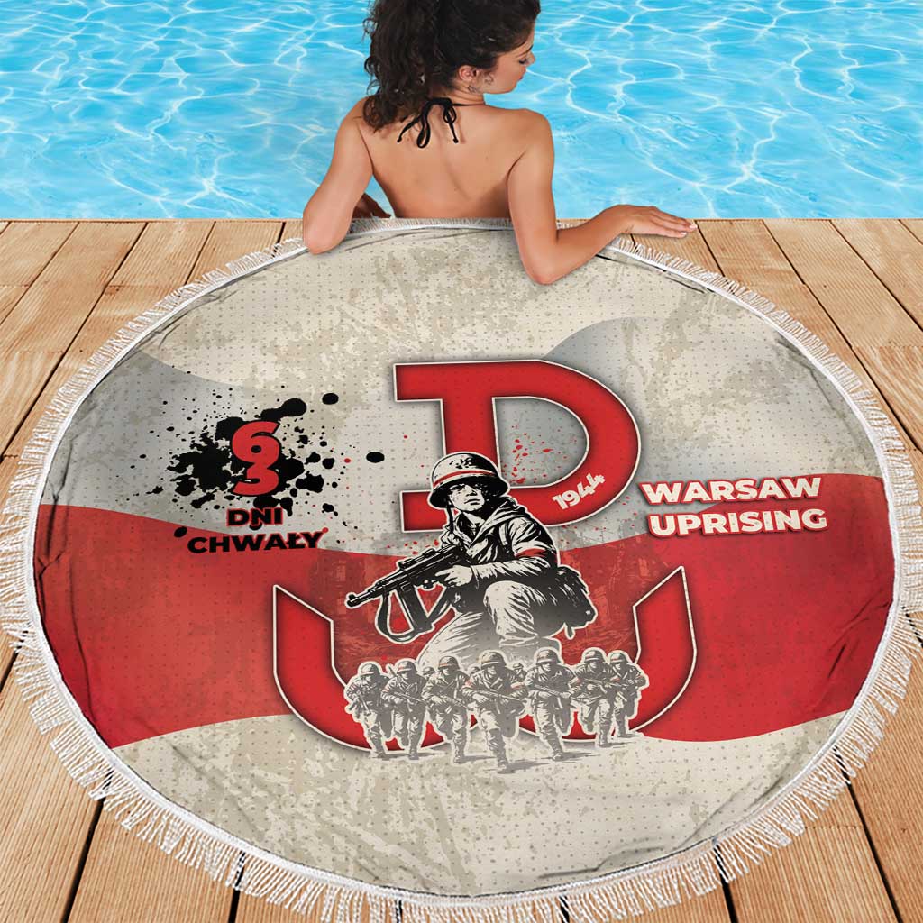 Polish Warsaw Uprising Beach Blanket 63 Days Of Glory