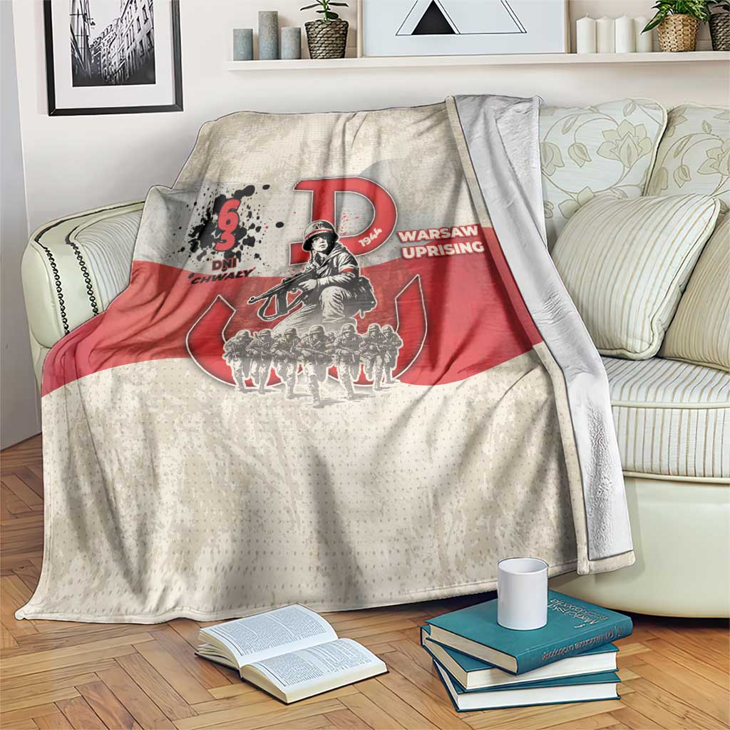 Polish Warsaw Uprising Blanket 63 Days Of Glory