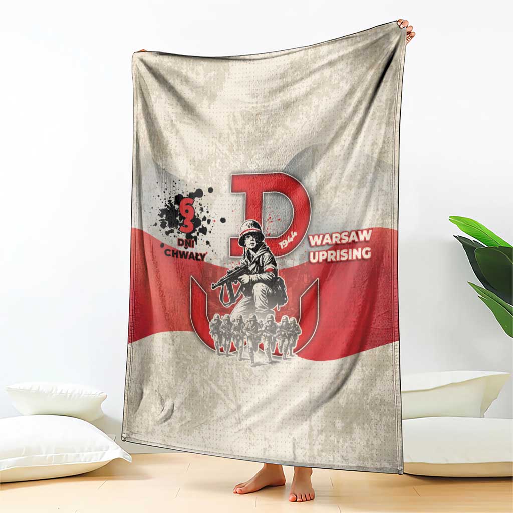 Polish Warsaw Uprising Blanket 63 Days Of Glory