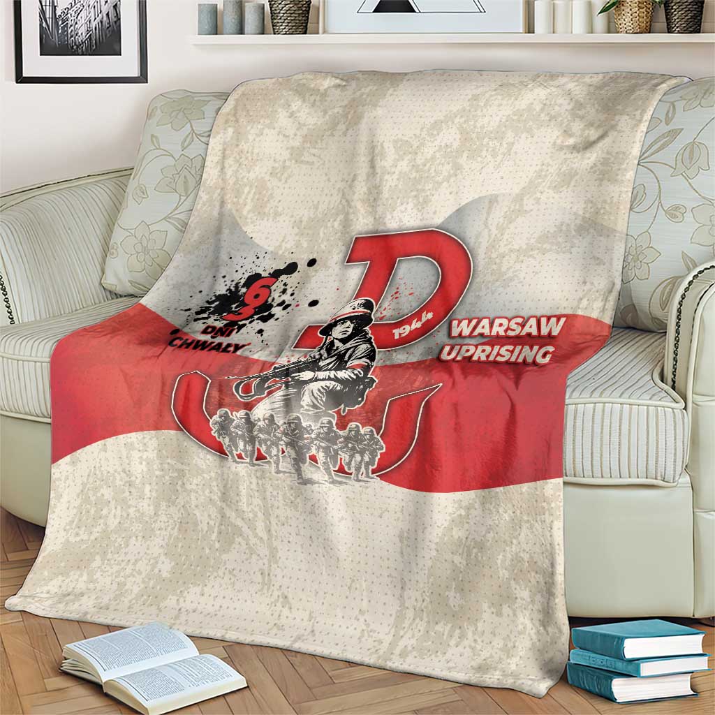 Polish Warsaw Uprising Blanket 63 Days Of Glory