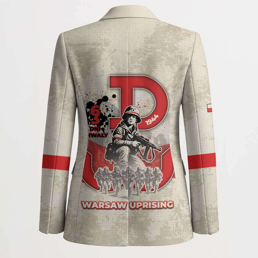 Polish Warsaw Uprising Blazer 63 Days Of Glory