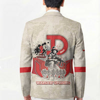 Polish Warsaw Uprising Blazer 63 Days Of Glory