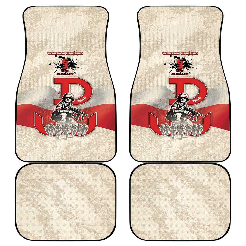 Polish Warsaw Uprising Car Mats 63 Days Of Glory