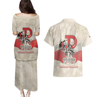 Polish Warsaw Uprising Couples Matching Puletasi and Hawaiian Shirt 63 Days Of Glory