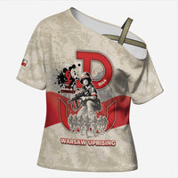 Polish Warsaw Uprising Cross Shoulder Shirt 63 Days Of Glory