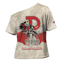 Polish Warsaw Uprising Cross Shoulder Shirt 63 Days Of Glory