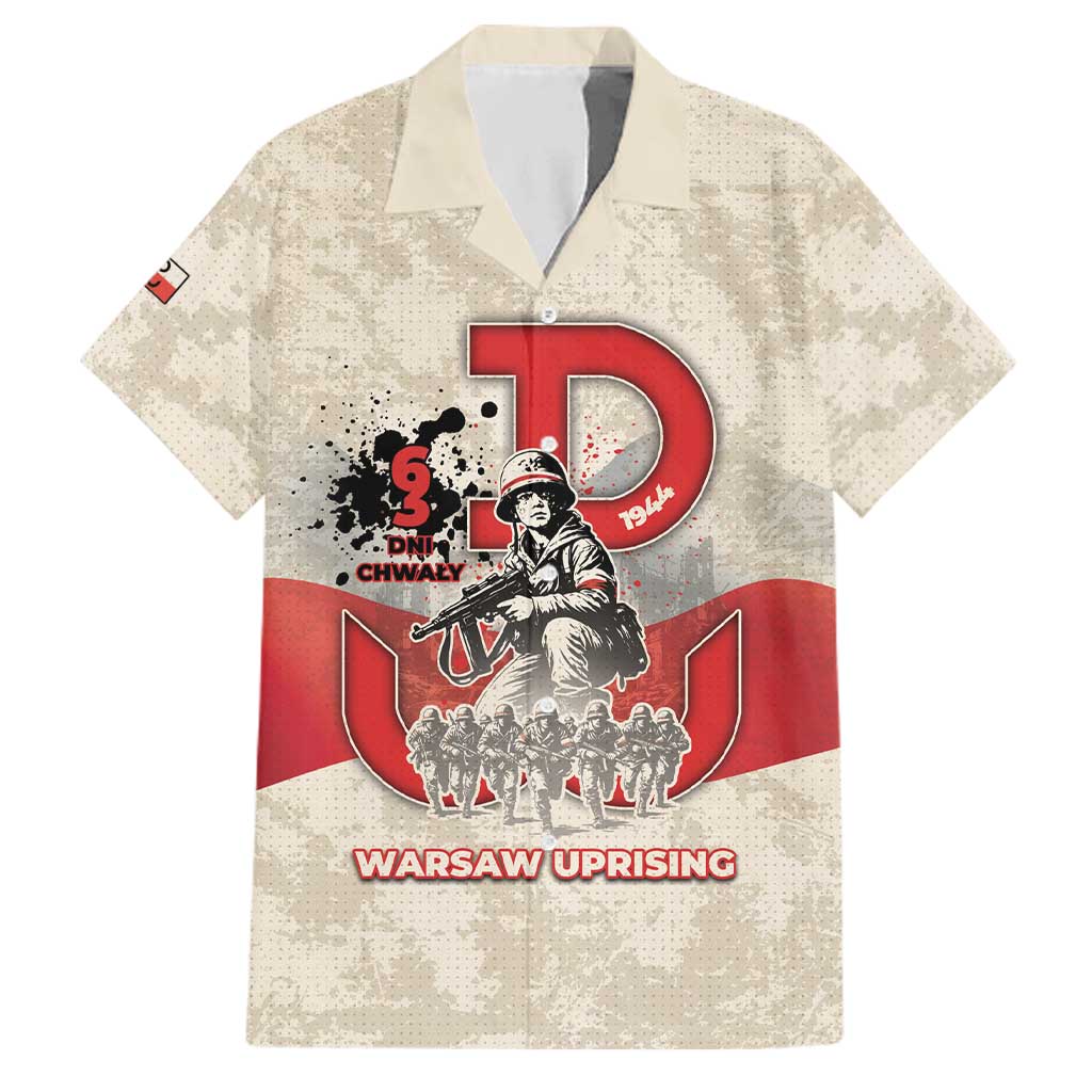Polish Warsaw Uprising Family Matching Summer Maxi Dress and Hawaiian Shirt 63 Days Of Glory