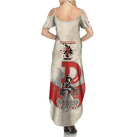 Polish Warsaw Uprising Family Matching Summer Maxi Dress and Hawaiian Shirt 63 Days Of Glory