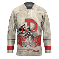 Polish Warsaw Uprising Hockey Jersey 63 Days Of Glory
