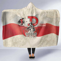 Polish Warsaw Uprising Hooded Blanket 63 Days Of Glory