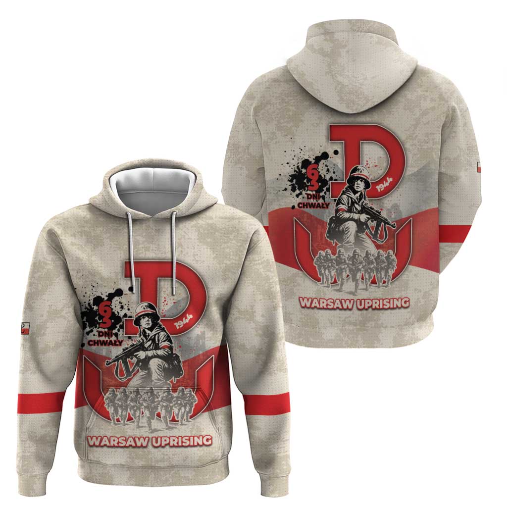 Polish Warsaw Uprising Hoodie 63 Days Of Glory