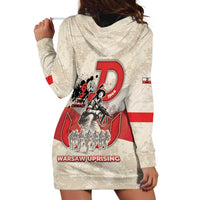 Polish Warsaw Uprising Hoodie Dress 63 Days Of Glory