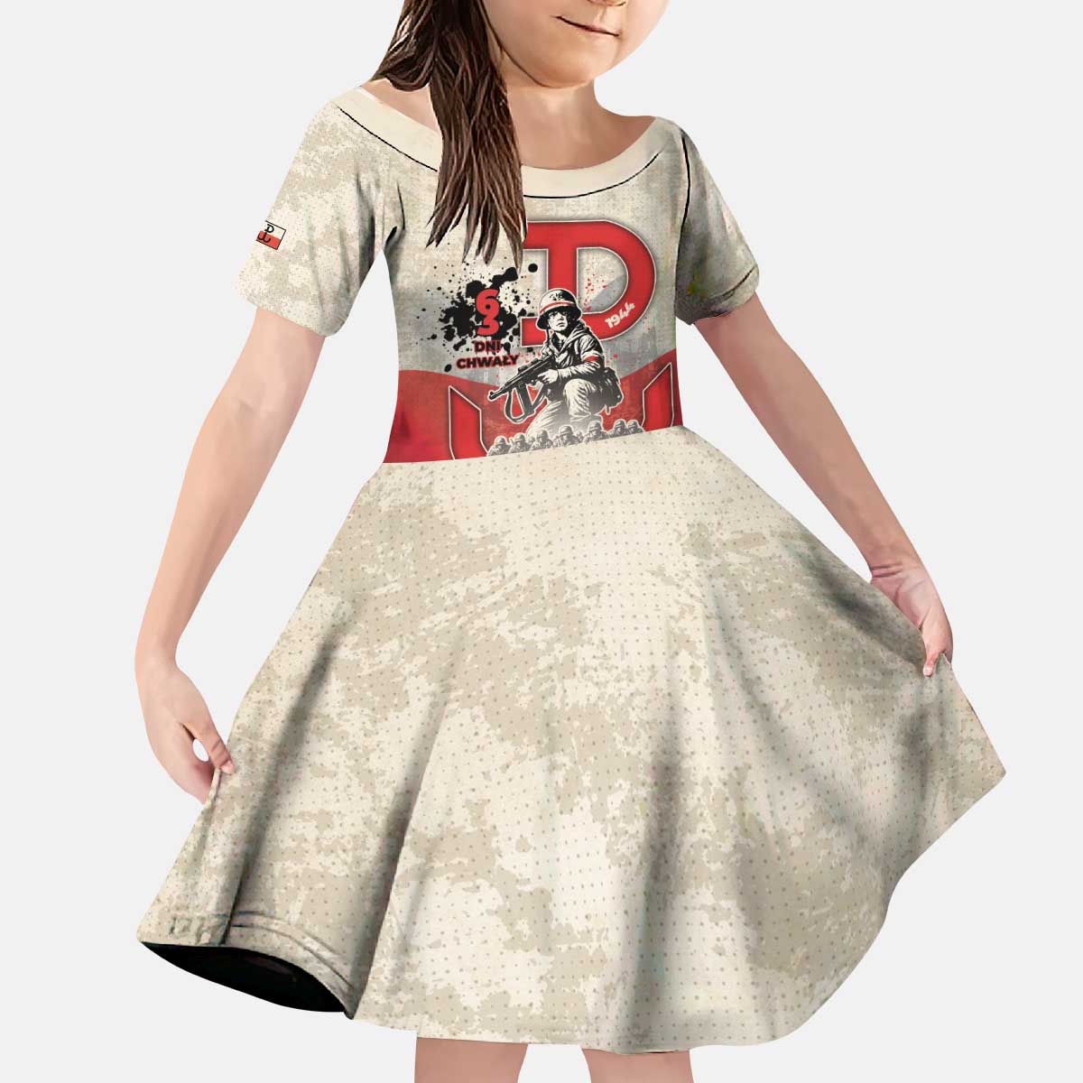 Polish Warsaw Uprising Kid Short Sleeve Dress 63 Days Of Glory
