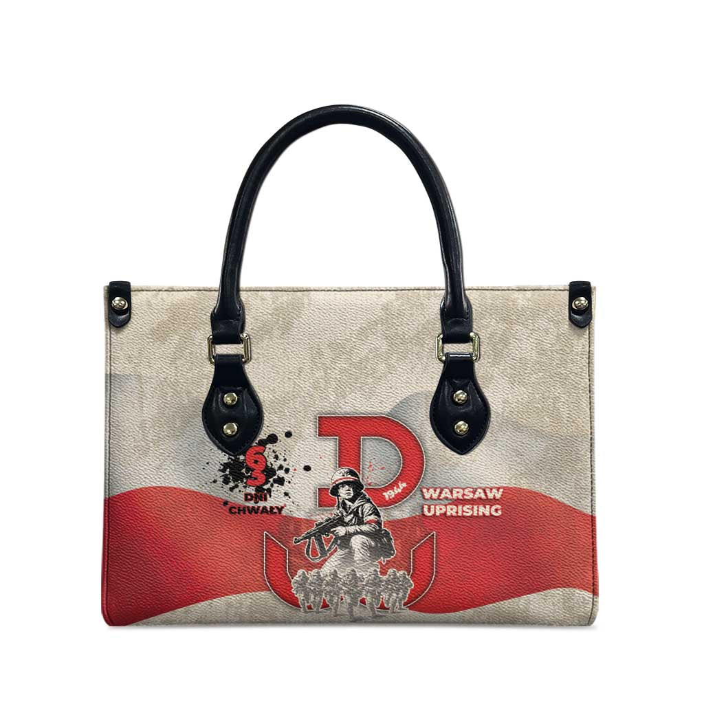 Polish Warsaw Uprising Leather Bag 63 Days Of Glory