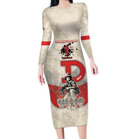 Polish Warsaw Uprising Long Sleeve Bodycon Dress 63 Days Of Glory