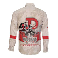 Polish Warsaw Uprising Long Sleeve Button Shirt 63 Days Of Glory