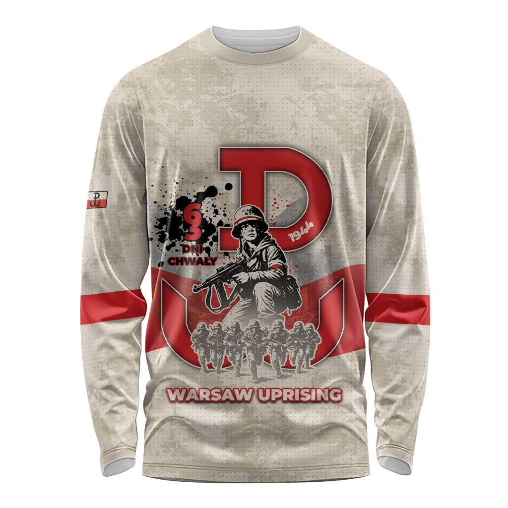 Polish Warsaw Uprising Long Sleeve Shirt 63 Days Of Glory