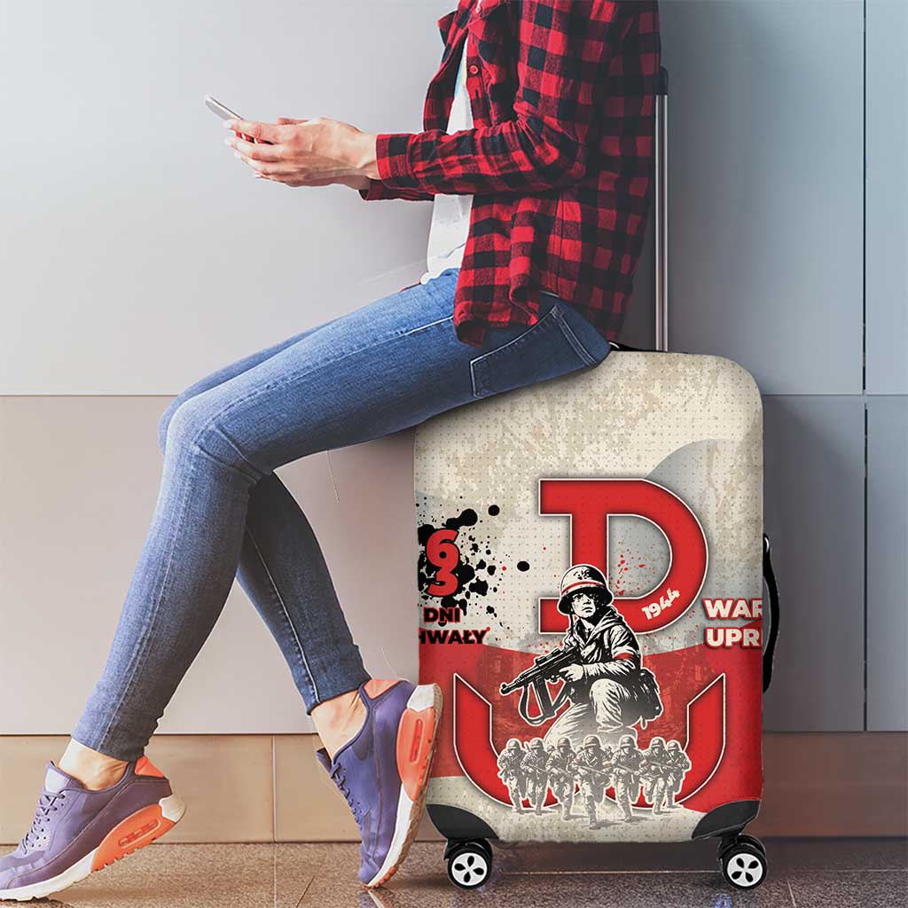 Polish Warsaw Uprising Luggage Cover 63 Days Of Glory
