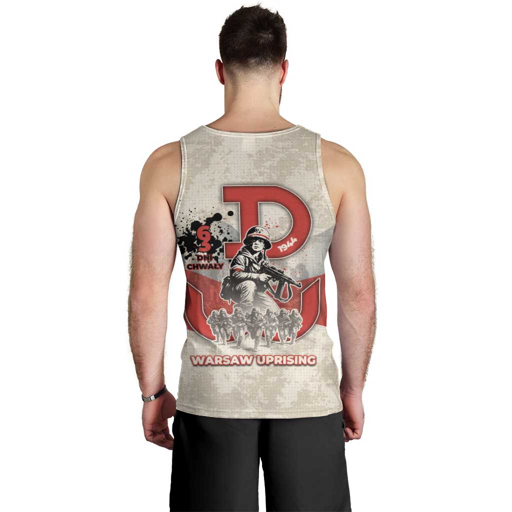 Polish Warsaw Uprising Men Tank Top 63 Days Of Glory