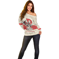 Polish Warsaw Uprising Off Shoulder Sweater 63 Days Of Glory