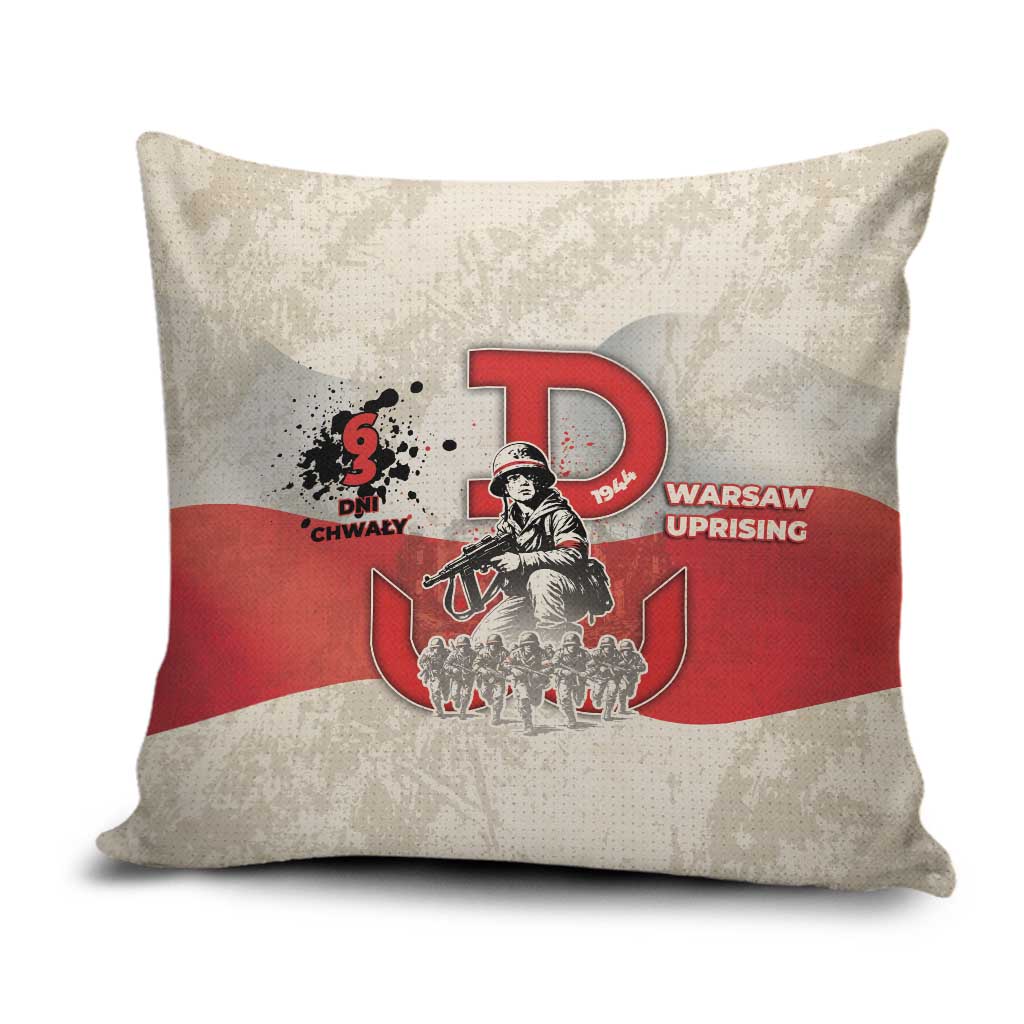 Polish Warsaw Uprising Pillow Cover 63 Days Of Glory