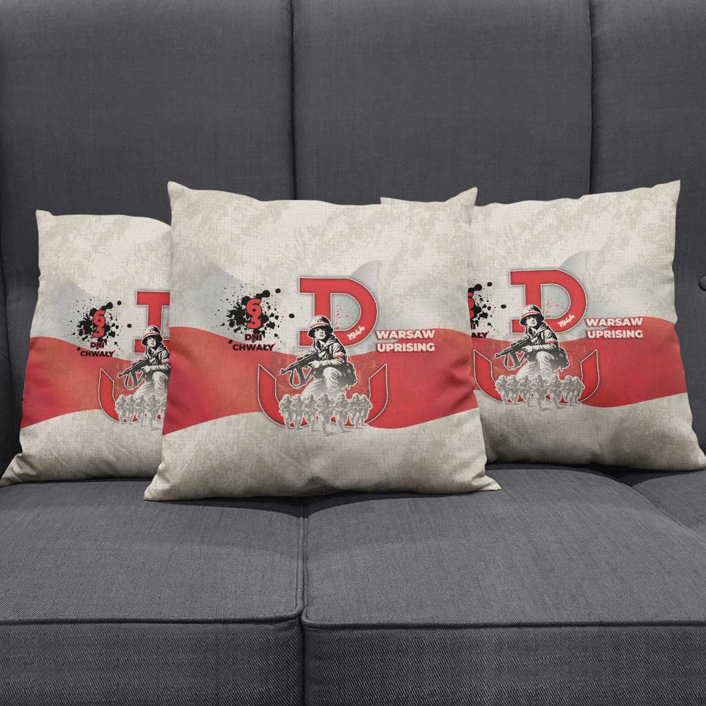 Polish Warsaw Uprising Pillow Cover 63 Days Of Glory