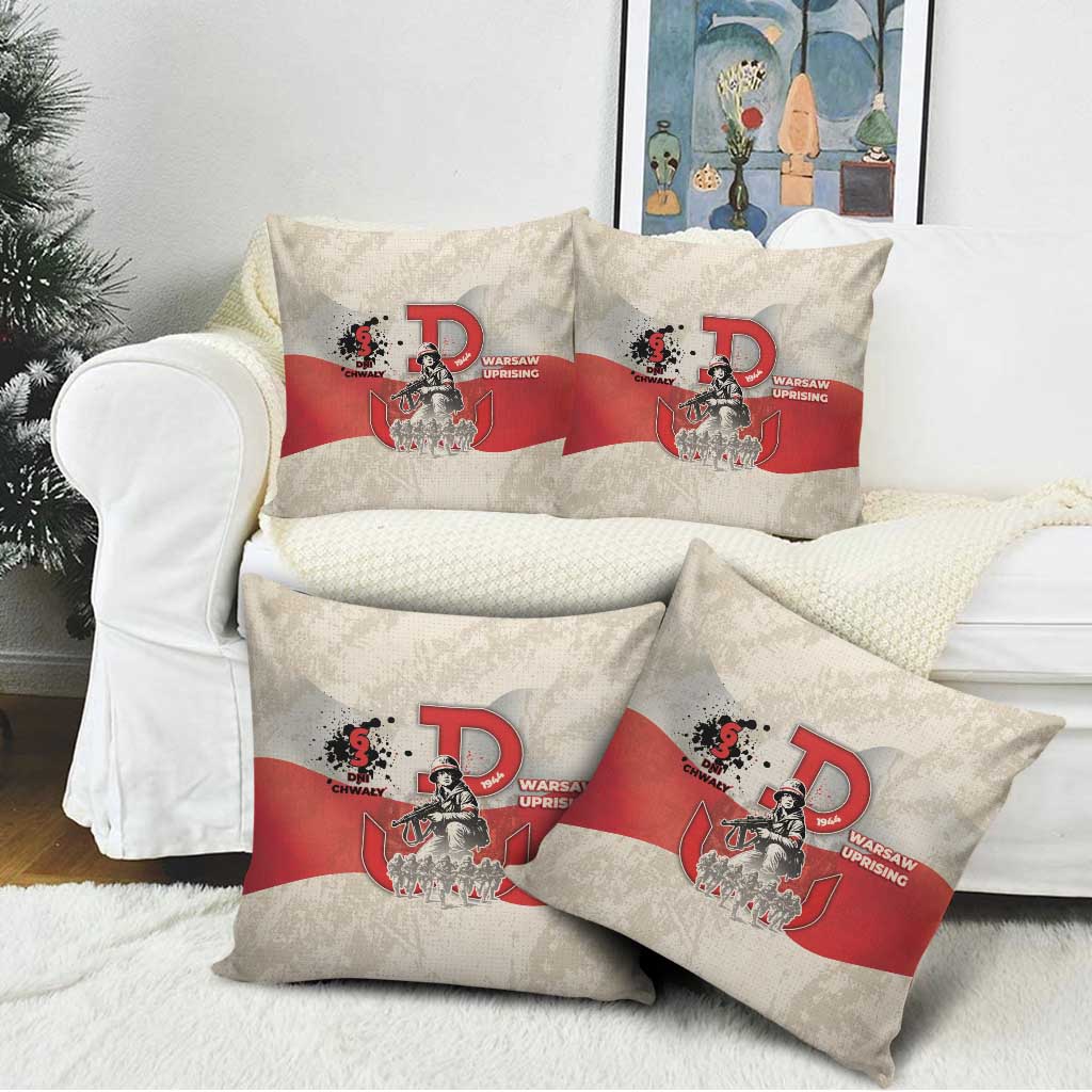 Polish Warsaw Uprising Pillow Cover 63 Days Of Glory
