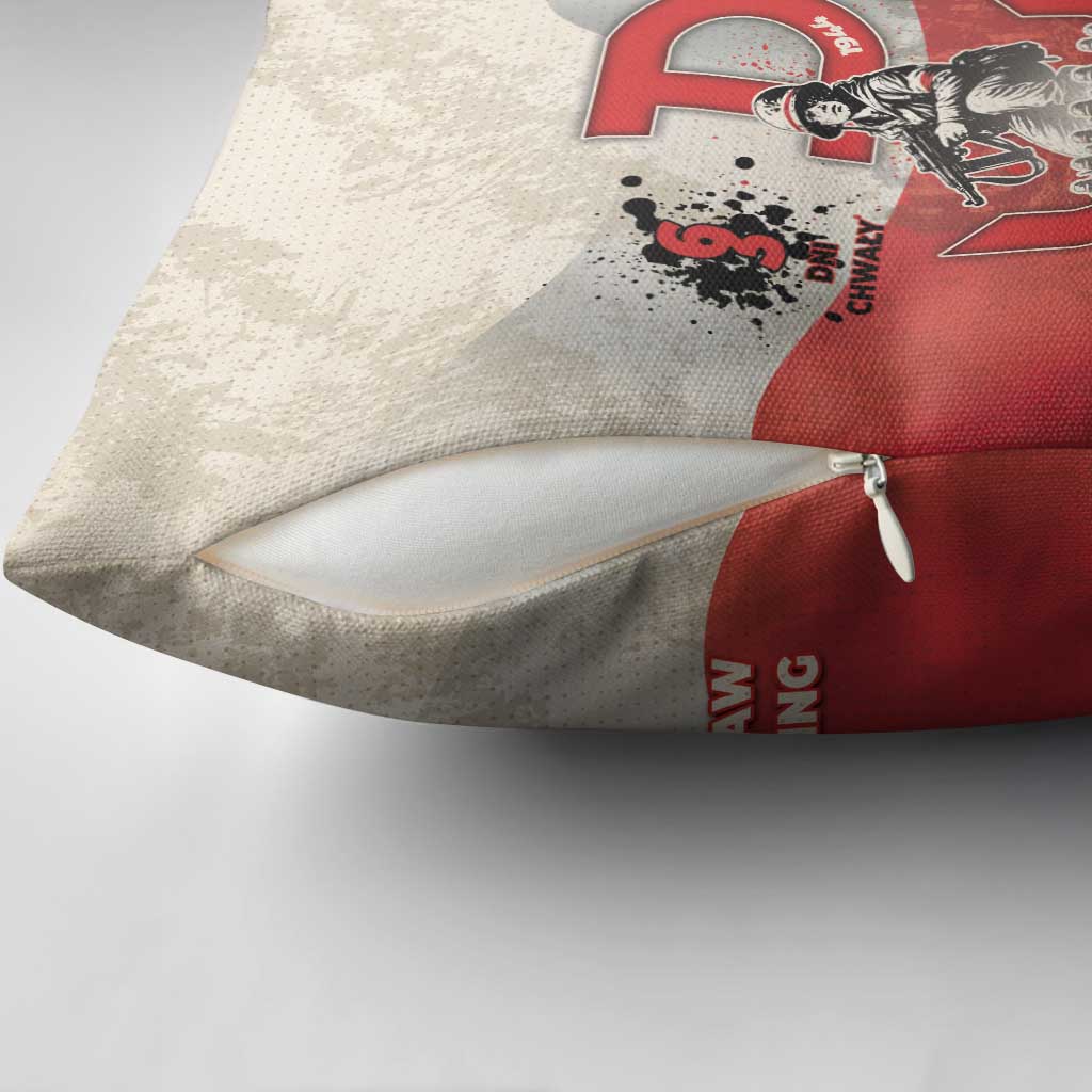Polish Warsaw Uprising Pillow Cover 63 Days Of Glory
