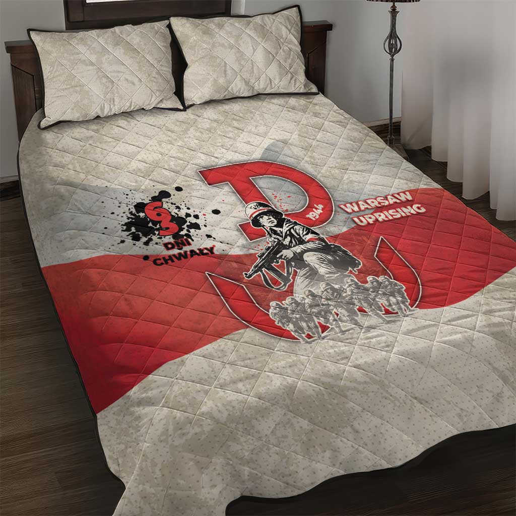 Polish Warsaw Uprising Quilt Bed Set 63 Days Of Glory